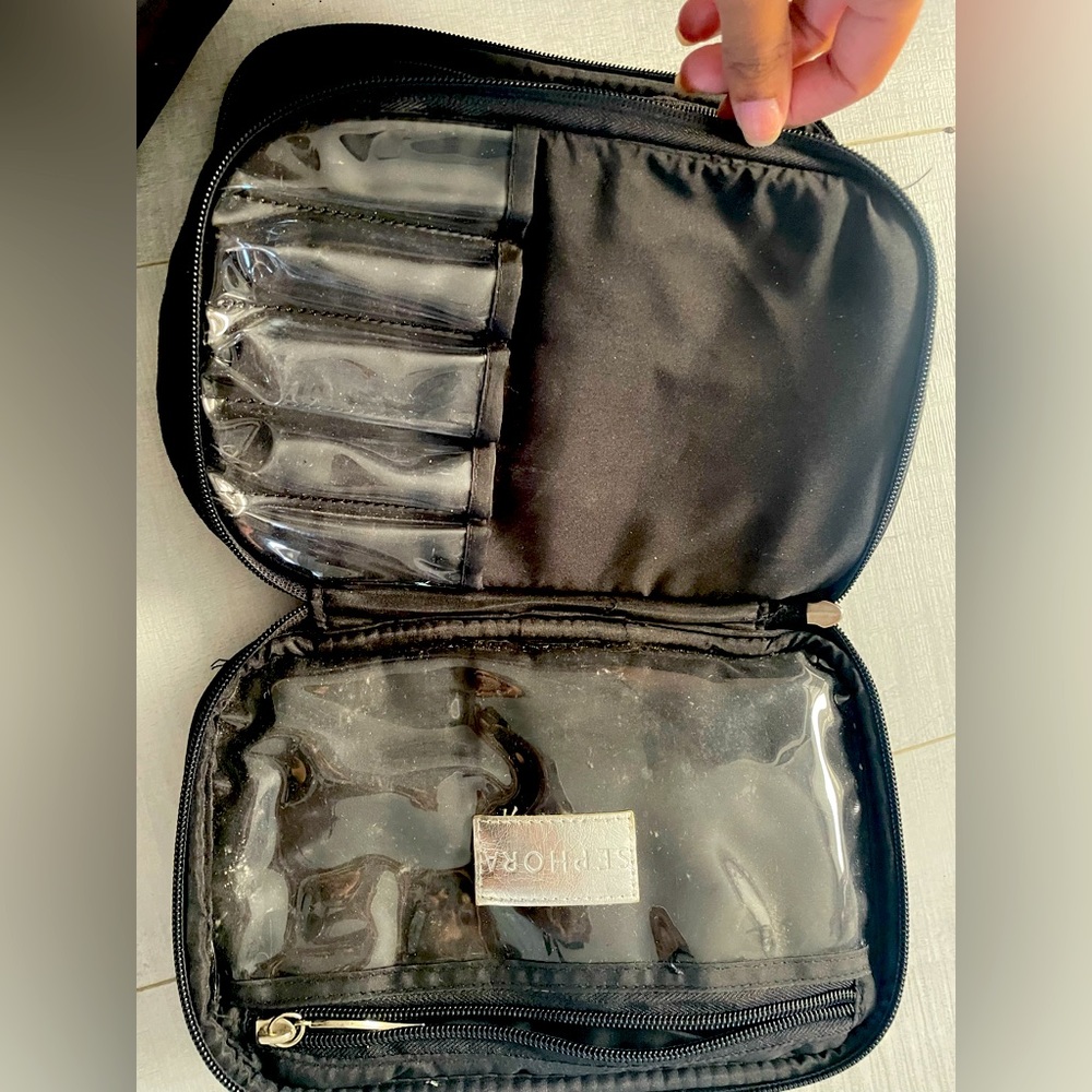 Large Sephora makeup bag
